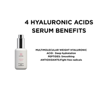 Sérum Liquide Anti-Âge et Anti-Rides Prêt à Expédier du Fabricant Italien, à la Glycérine, à l'Acide Hyaluronique et à l'Or 24 carats pour un Effet Raffermissant et Éclaircissant