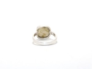 Anillo de piedras preciosas de labradita de Plata de Ley 925 unisex, joyería de boda de alta calidad, fabricante directo al por mayor - Product Image 6