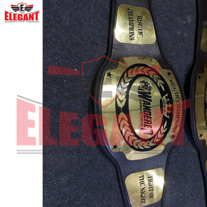 Ceintures de championnat de boxe avec logo personnalisé, fabriquez vos propres ceintures de boxe, meilleur fournisseur, ceintures de boxe de la plus haute qualité par ELEGANT SPORTS - Product Image 4