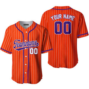 Maillot de baseball en polyester personnalisé de la meilleure qualité avec nom d'équipe imprimé numériquement conçu pour les équipes - Product Image 4