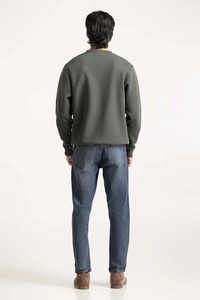 Sweat-shirt d'hiver uni pour homme, décontracté, à capuche, élégant, confortable, pull chaud, athlétique, tendance, personnalisé, polyester/coton, long - Product Image 5