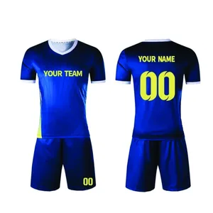 Custom Soccer Wear Football Shirts Uniform Kit Set Soccer Tracksuits Sublimated Soccer Jerseys Football Uniforms Men And Women