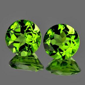 Mehrajudin Gems, Gema de Peridoto Natural de las Minas de PK, Piedra de Nacimiento de Agosto, Corte Brillante, 1-1.15 Quilates, Gema Suelta Hecha a Mano, Joyería Fina para - Product Image 1