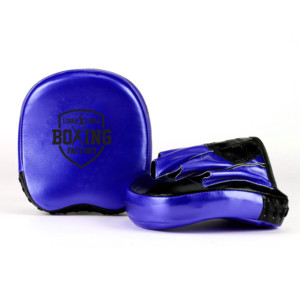 Guantes de Boxeo para Entrenamiento, Equipo de Muay Thai, Almohadillas de Enfoque Curvas, Guantes de Boxeo de Cuero Genuino - Product Image 3