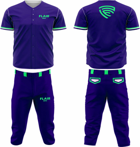 Vente en gros de maillots de baseball et de softball à la mode personnalisés chemise de sublimation respirante avec un style unique pour les ensembles de jeu - Product Image 3