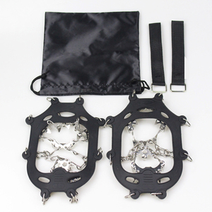 Crampons à neige et à glace de haute qualité, logo personnalisé, crampons antidérapants pour l'escalade en plein air, meilleurs crampons à glace pour bottes - Product Image 3