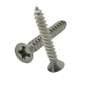 Flat Head Wood Screw Good Choice Hex Drive Hardware <b>Fasteners</b> Joint Connector Bolt for Cabinet From Vietnam Manufacturer - Product Image 1