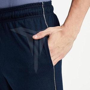 Customized Private Label Street Style Canvas Sweatpants for <b>Men</b> with Side Pockets Custom Logo & Colors - Product Image 4