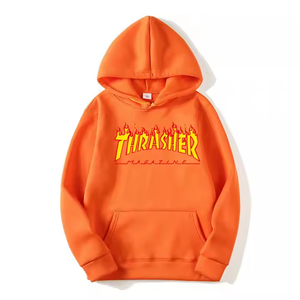 Heavyweight Hoodie Essentials de gran tamaño recortada con patrón de impresión personalizable de tela francesa - Product Image 4