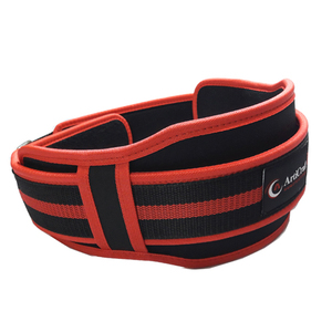 Cinturón de gimnasio de nailon EVA unisex, equipo de ejercicio deportivo con logotipo personalizado, alta calidad e impermeable para Fitness Powerlifting - Product Image 4