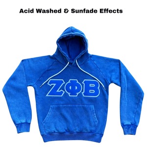 เสื้อมีฮู้ดโอเวอร์ไซส์ผ้าคอตตอนสีฟ้าโคบอลต์กำหนดเอง400 GSM ราคาถูกส่งออกไปยังหน้าจอพิมพ์ลายปัก - Product Image 5