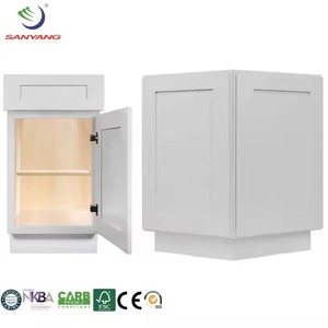 ตู้ครัวทำจากไม้เบิร์ชเนื้อแข็งสไตล์อเมริกันดีไซน์ตามสั่ง - Product Image 2