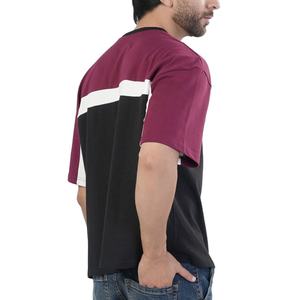 Summer 220 Gsm Cotton Blank Custom Color <b>Longline</b> Casual Wear Breathable Arrival Jersey <b>T</b>-<b>Shirt</b> Pattern Panel Design Plus Size - Product Image 3