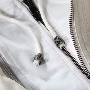 Nouvelle mode personnalisée Vestes surdimensionnées en similicuir pour femmes Vestes en cuir surdimensionnées pour femmes - Product Image 6