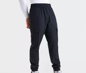 Pantalones Deportivos Casuales de Lona de Alta Calidad para Hombre, Cómodos, Suaves, para Entrenamiento, Fitness, Cintura Elástica Recta - Product Image 2