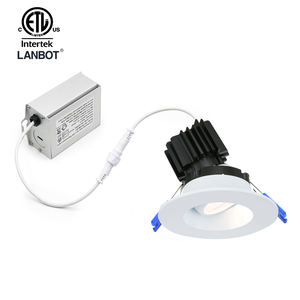 Lanbot ETL <span class=keywords><strong>3</strong></span> inch resseced Gimbal Slim LED recessed ánh sáng với Hộp nối LED điều chỉnh ánh sáng <span class=keywords><strong>3</strong></span> inch Gimbal xuống ánh sáng - Product Image 4