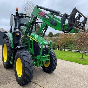 Tractor Agrícola John Deere Usado de 110 HP, Modelo 6110M, Maquinaria Agrícola Multipropósito con Caja de Cambios, Bomba, Motor y Cojinetes - Product Image 3