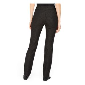 Pantaloni Casual da Donna Charter Club a Vita Alta Elasticizzati Neri Taglia 18 - Design Stropicciato Traspirante e alla Moda - per l'Ufficio - Product Image 2