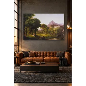 Impression sur toile Fida Thomas Cole Arcadian Dream Landscape - Product Image 2