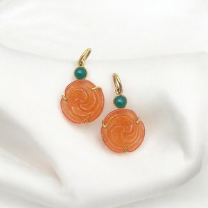 15mm Rose Tourmaline Quartz Rose Sculpture Plaqué Or 925 Argent Prong Set Pendentif À La Main Tourmaline Argent Charms Cadeau Pour Elle - Product Image 2