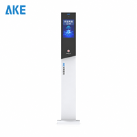 Interphone vidéo LCD étanche IP54 AKE GVT-S avec vision nocturne en alliage d'aluminium pour système de stationnement sans billet et contrôle d'accès