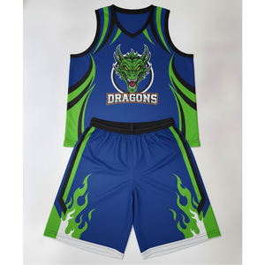 Camiseta de Baloncesto Personalizada de Verano, Reversible, con Estampado por Transferencia de Calor en la Parte Delantera, Talla Grande, Diseño de Patrón Bordado, Secado Rápido - Product Image 1