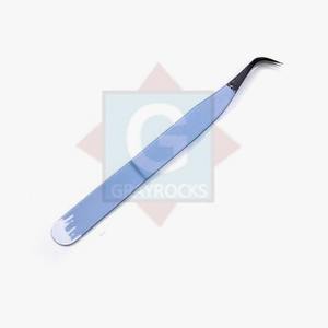 Pinzas de volumen de etiqueta privada Extensión de pestañas personalizada de acero inoxidable Pinzas de Punta fuerte - Product Image 3