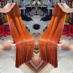 Extensiones de cabello liso de hueso de Vietnam virgen de calidad superior supercaliente, pelucas frontales de encaje, extensiones frontales de cabello humano - Product Image 2