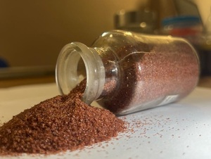 100% qualité assurée grenat sable abrasifs silice rouge souffle médias directs du fournisseur indien - Product Image 2