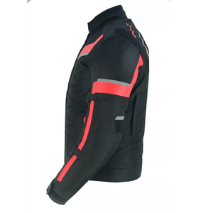 Chaqueta de moto de invierno Cordura para carreras de motos, diseño personalizado, parte superior reflectante con característica a prueba de viento y talla grande - Product Image 2
