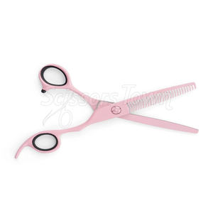 Ciseaux à effiler à usage de salon avec des lames de coupe tranchantes avec logo personnalisé et des performances de texturation - Product Image 1