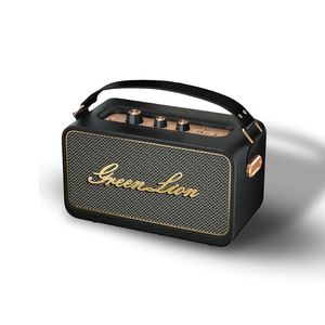 ลำโพงสเตอริโอสีเขียวแบบคลาสสิกลายสิงโตลำโพงโต๊ะกาแฟลำโพงโต๊ะข้างเตียงที่ชาร์จโทรศัพท์มือถือชุดกันน้ำเซ็ตคอมพิวเตอร์ AUX - Product Image 1