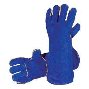 Guantes de soldadura de cuero de vaca de primera calidad, guantes de soldadura de cuero dividido, alta exigencia, anticorte, última llegada, precio barato, los mejores guantes de soldadura - Product Image 1