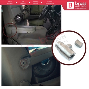 บูชปรับที่วางแขน BGE12 ด้านขวา รุ่น 7H0881082 สำหรับรถตู้ Transporter T5 T6 Caravelle MultiVan - Product Image 5