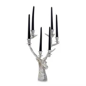 Bougeoir Vintage Rustique pour Table à Manger Ambiance Maison et Pièce d'Accent Décorative Unique - Product Image 6