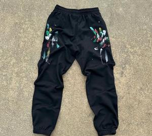 Sweat-shirt à capuche patchwork personnalisé pour homme, style streetwear hip-hop, vêtement de mode - Product Image 6