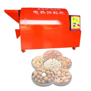 Mesin pemanggang kacang listrik kecil almond roaster biji bunga matahari HJ-28