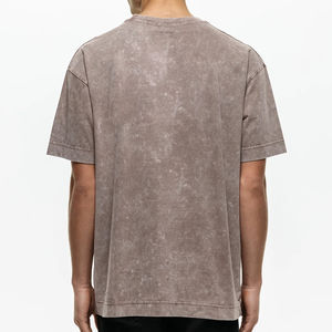 2025 Custom Heavyweight <b>Boxy</b> <b>T</b>-<b>Shirt</b> Acid Wash Vintage Cotton Men Vintage <b>T</b>-<b>Shirt</b> Distressed Acid Washed <b>T</b>-<b>Shirts</b> for Man - Product Image 2