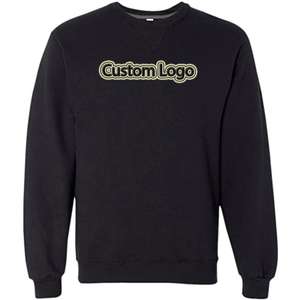 <b>Black</b> Color <b>Shirt</b> 300 GSM Unique Fabric 100% Cotton O-Neck <b>Plain</b> <b>Shirt</b> Long Sleeve Style Customized Printing With High Quality - Product Image 3