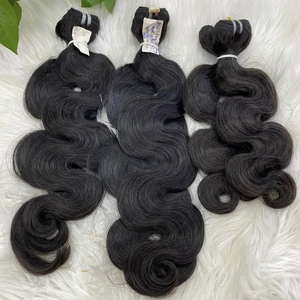 Extensiones de Cabello Humano Virgen Remy Liso de Onda Natural Vietnamita, Trama Doble a Máquina, 100g, Sin Devolución, Invisible Genius - Product Image 1