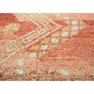 Tapis en laine noué à la main à motifs géométriques Nuray, rouge et orange, pour la décoration du salon, Pae-4569, tapis en jute - Product Image 3
