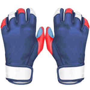 Venta al por mayor de fábrica de alta calidad guantes de bateo de béisbol para hombres ropa deportiva guantes de protección transpirable logotipo personalizado - Product Image 1