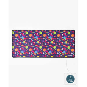 Fall Guys XL Game Mat Waterproof <b>Mouse</b> <b>Pad</b> Wrist Rest 3mm Thickness Square Heated Printed Style Wireless Charging <b>Keyboard</b> Beans - Product Image 4