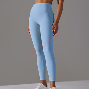 Legging élégant taille haute extensible pour femmes pour un look de confort quotidien idéal pour la course à pied, le yoga et les vêtements décontractés - Product Image 6