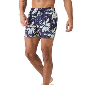 Shorts de bain pour hommes, taille standard, légers, imprimés par sublimation, couleur personnalisée, tendance, best-seller, vêtements de plage d'été - Product Image 1
