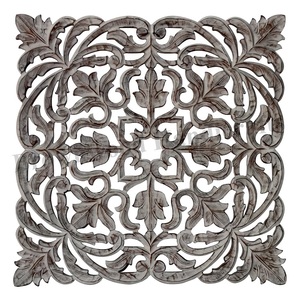 Design unique MDF sculpté grand panneau mural Fabricant et exportateur à prix compétitif pour les commandes en gros - Product Image 6
