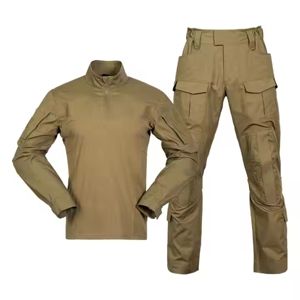 Caza Baselayer espesado y pantalones trajes de pesca capucha camuflaje francotirador camuflaje trajes de caza - Product Image 1