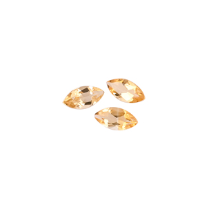 Citrine naturelle 5x10mm Marquise à facettes 1.20 Ct. Pierre précieuse en vrac pour la fabrication de bijoux - Product Image 2