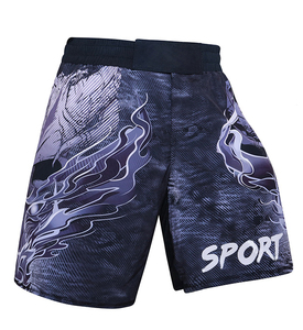 Short MMA de combat de boxe avec impression par sublimation sur mesure pour hommes vente en gros de shorts MMA de dernière conception pour hommes - Product Image 4