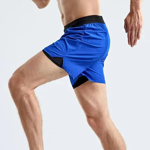High Quality Custom Men's Casual 100% Cotton Quick Dry Eco-Friendly Breathable Fitness Athletic Workout Gym Joggers <b>Shorts</b> - Product Image 1